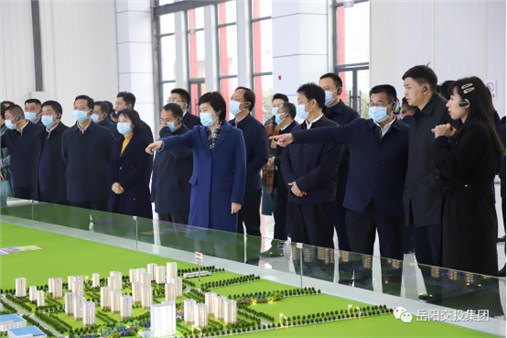 岳阳市2021年产业项目建设流动现场会  走进胥家桥综合物流园