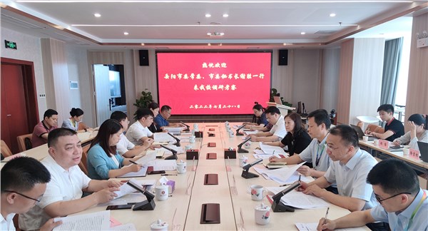 谢胜率队前往湖南工商大学、中南大学考察交流